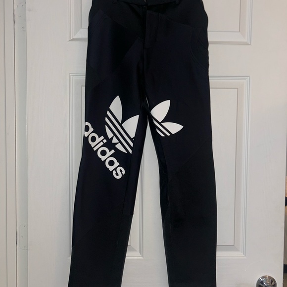 adidas Pants - Adidas Black pants with White Logo